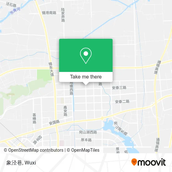 象泾巷 map
