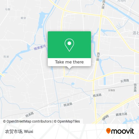 农贸市场 map