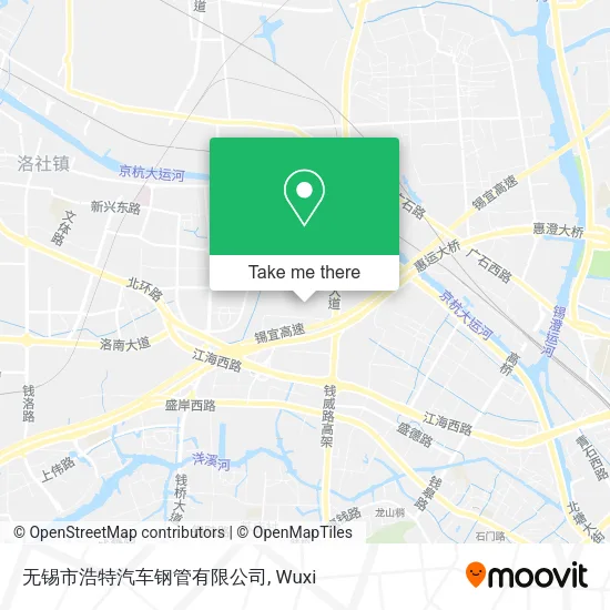 无锡市浩特汽车钢管有限公司 map