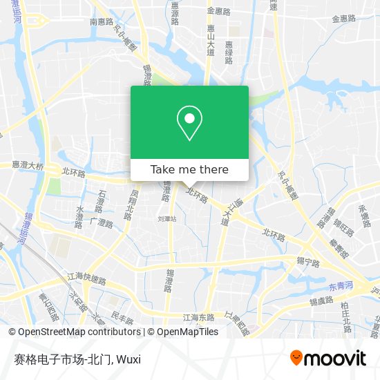 赛格电子市场-北门 map