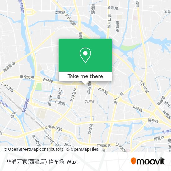 华润万家(西漳店)-停车场 map