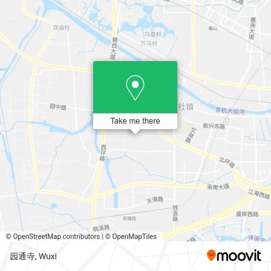 园通寺 map