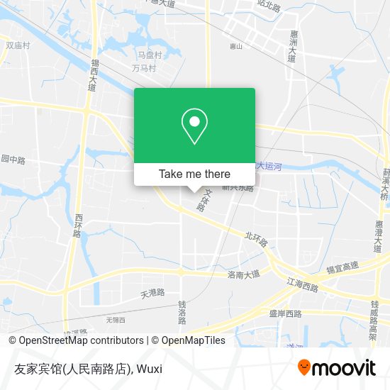 友家宾馆(人民南路店) map