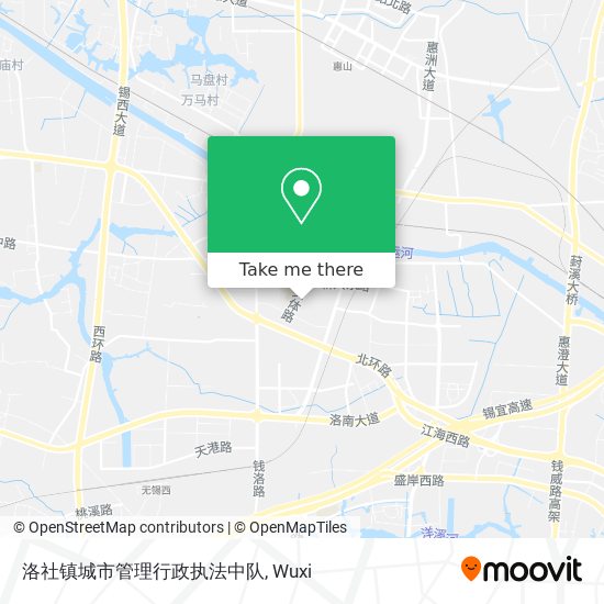 洛社镇城市管理行政执法中队 map