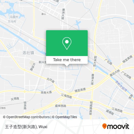 王子造型(新兴路) map
