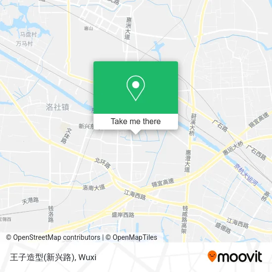 王子造型(新兴路) map