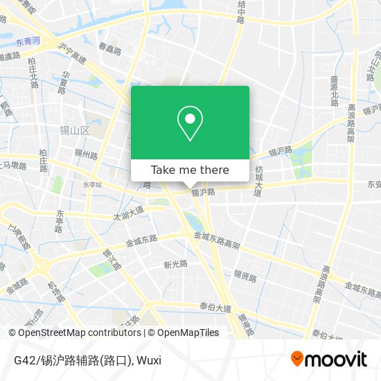 G42/锡沪路辅路(路口) map