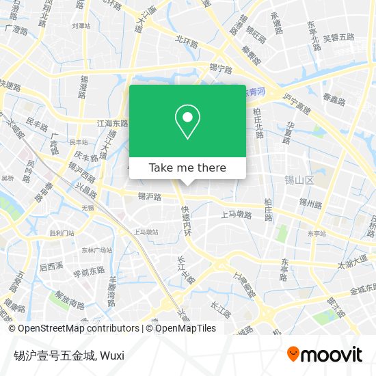 锡沪壹号五金城 map