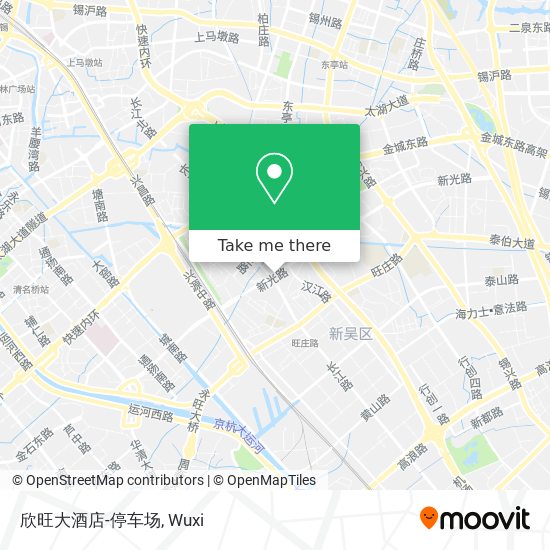 欣旺大酒店-停车场 map