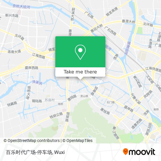 百乐时代广场-停车场 map