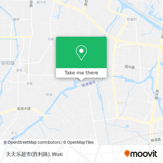 天天乐超市(胜利路) map