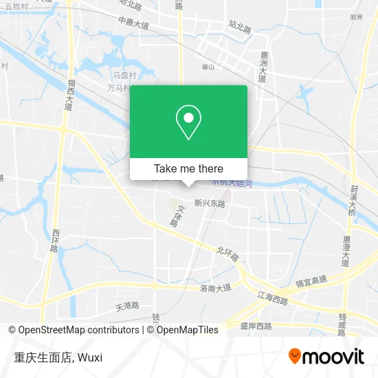 重庆生面店 map