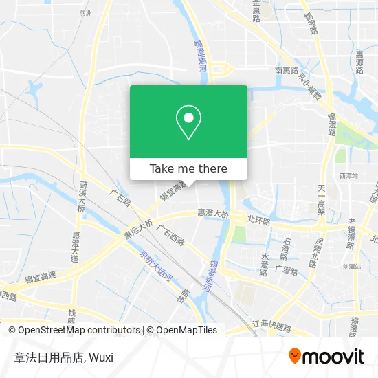 章法日用品店 map