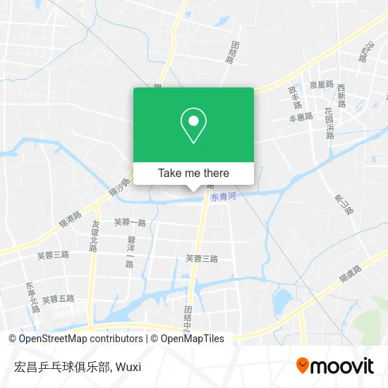 宏昌乒乓球俱乐部 map
