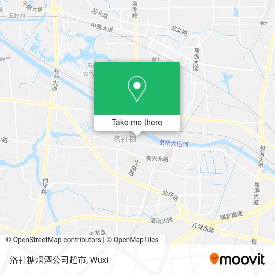 洛社糖烟酒公司超市 map