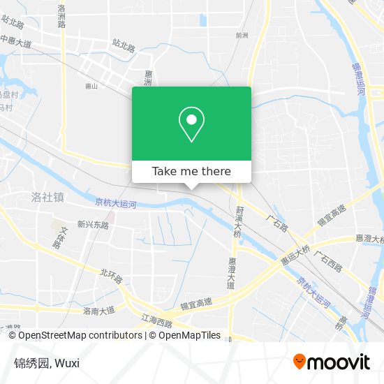 锦绣园 map