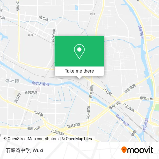 石塘湾中学 map