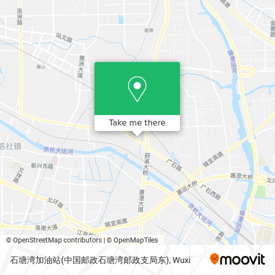 石塘湾加油站(中国邮政石塘湾邮政支局东) map
