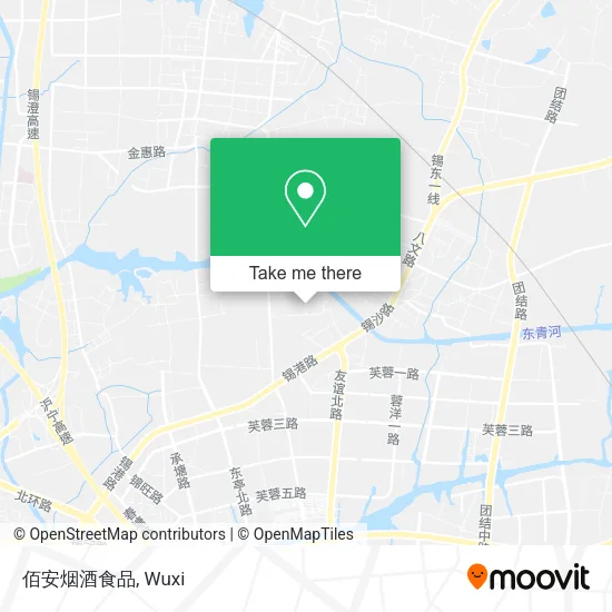 佰安烟酒食品 map