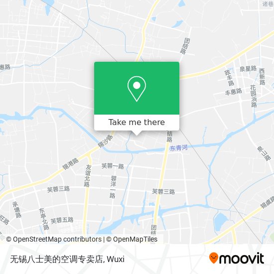 无锡八士美的空调专卖店 map