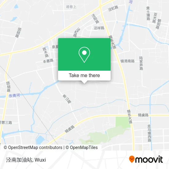 泾南加油站 map