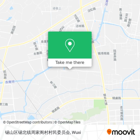 锡山区锡北镇周家阁村村民委员会 map