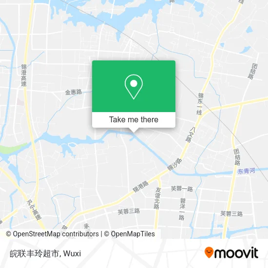皖联丰玲超市 map