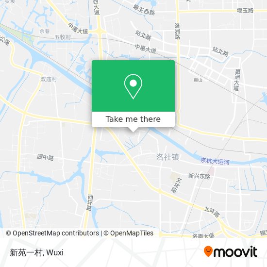 新苑一村 map