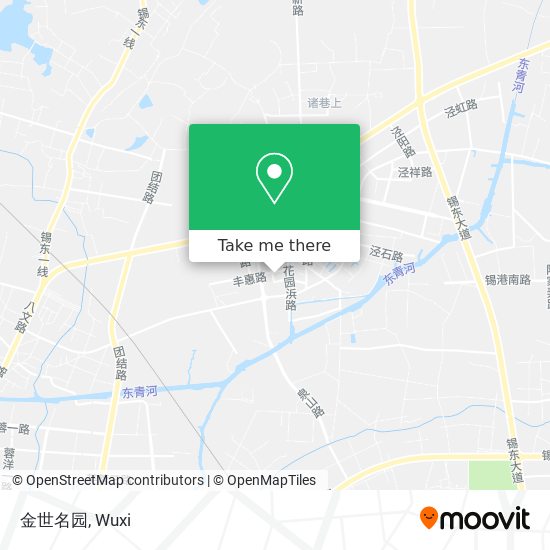 金世名园 map