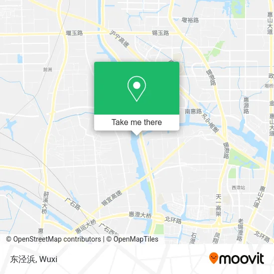 东泾浜 map