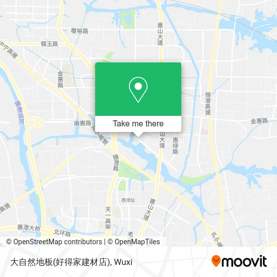 大自然地板(好得家建材店) map