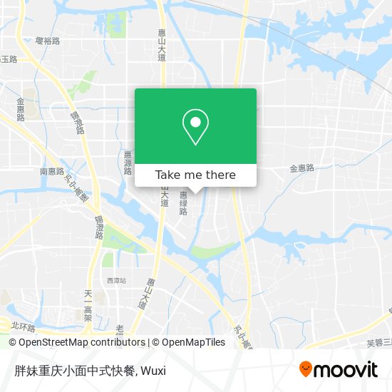 胖妹重庆小面中式快餐 map