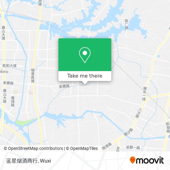 蓝星烟酒商行 map