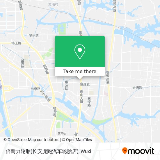 倍耐力轮胎(长安虎跑汽车轮胎店) map