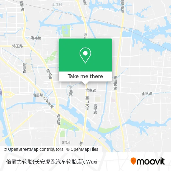 倍耐力轮胎(长安虎跑汽车轮胎店) map