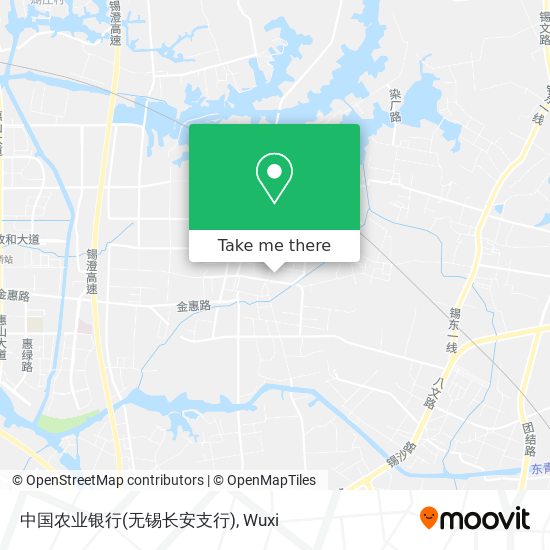 中国农业银行(无锡长安支行) map