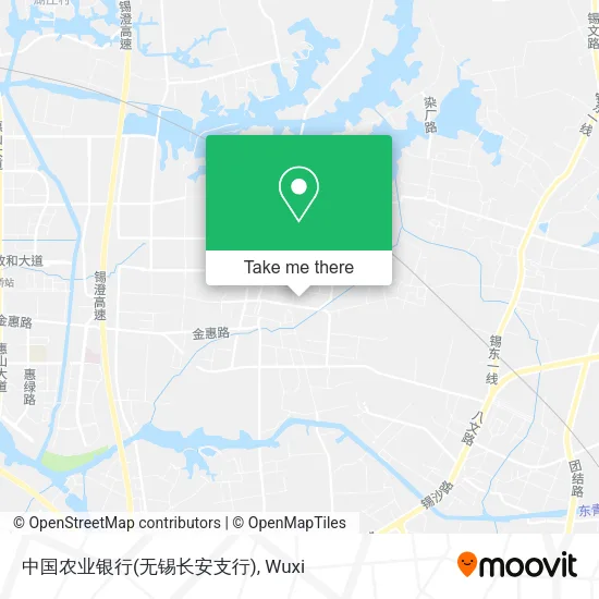 中国农业银行(无锡长安支行) map