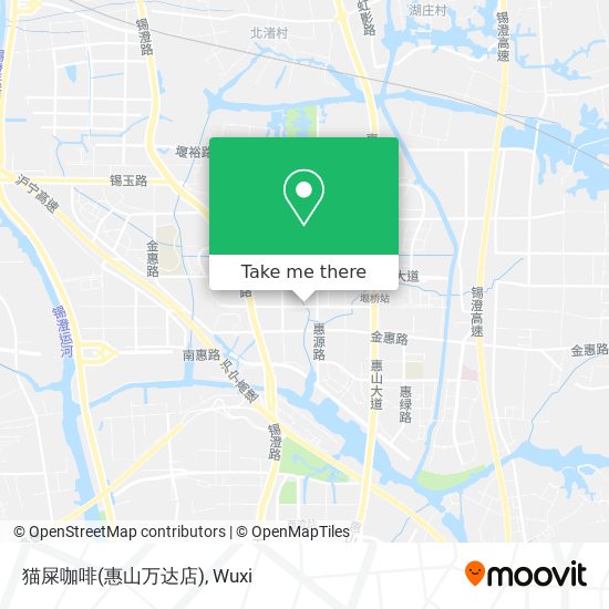 猫屎咖啡(惠山万达店) map