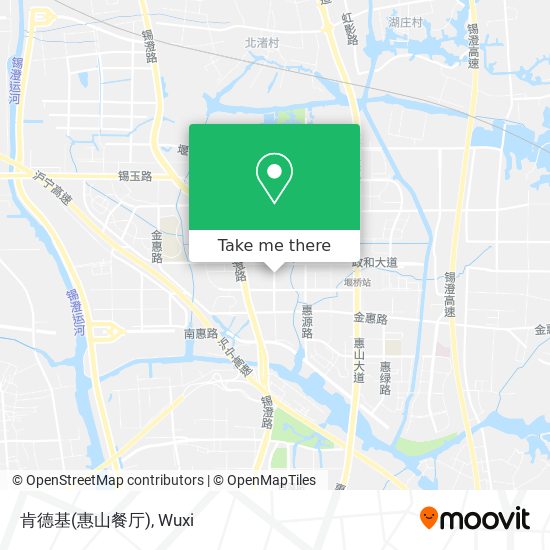 肯德基(惠山餐厅) map