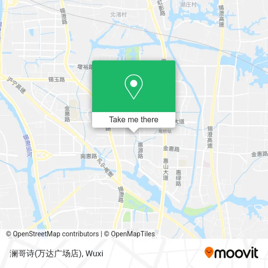 澜哥诗(万达广场店) map