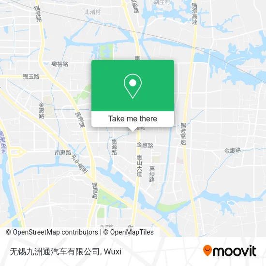 无锡九洲通汽车有限公司 map