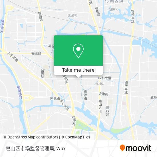 惠山区市场监督管理局 map