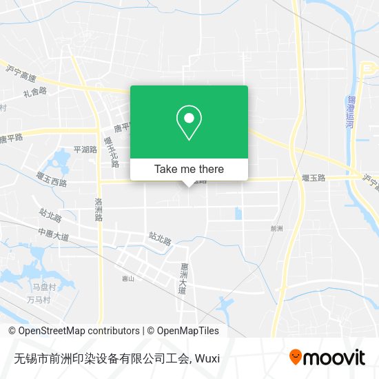 无锡市前洲印染设备有限公司工会 map