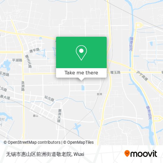 无锡市惠山区前洲街道敬老院 map