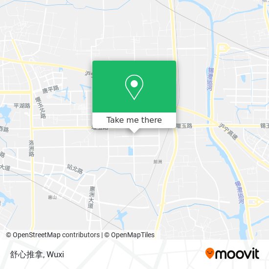 舒心推拿 map