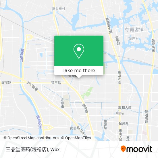 三品堂医药(堰裕店) map