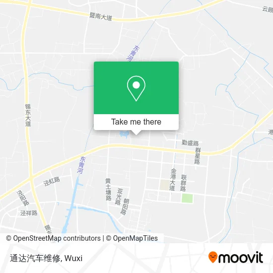 通达汽车维修 map