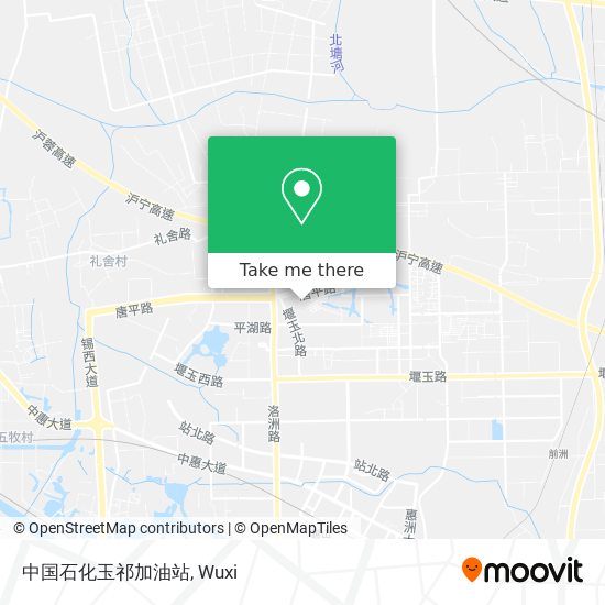 中国石化玉祁加油站 map