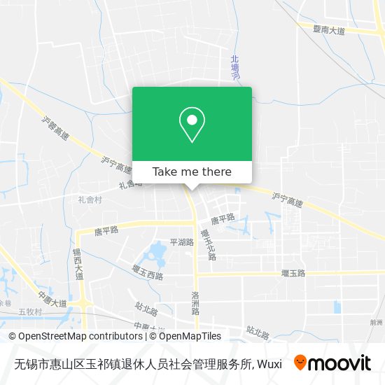 无锡市惠山区玉祁镇退休人员社会管理服务所 map