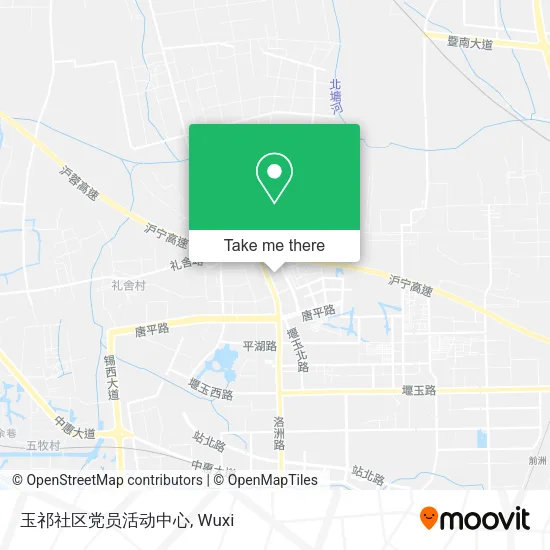 玉祁社区党员活动中心 map